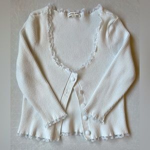 For Love And Lemons White Button Down Shirt